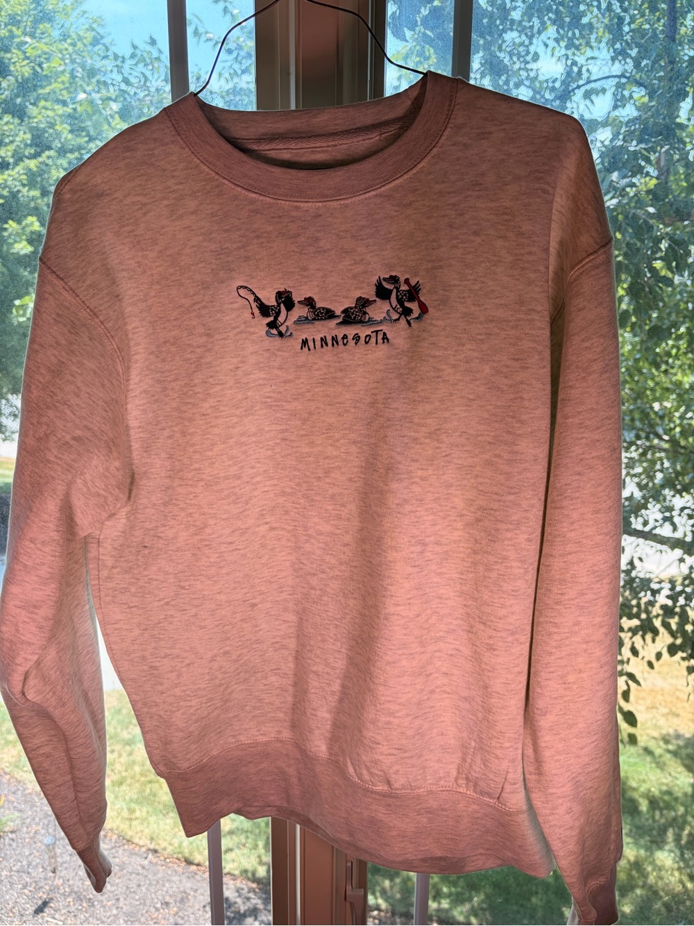 Blue 84 Minnesota Crewneck Sweatshirt - Light Pink Heather